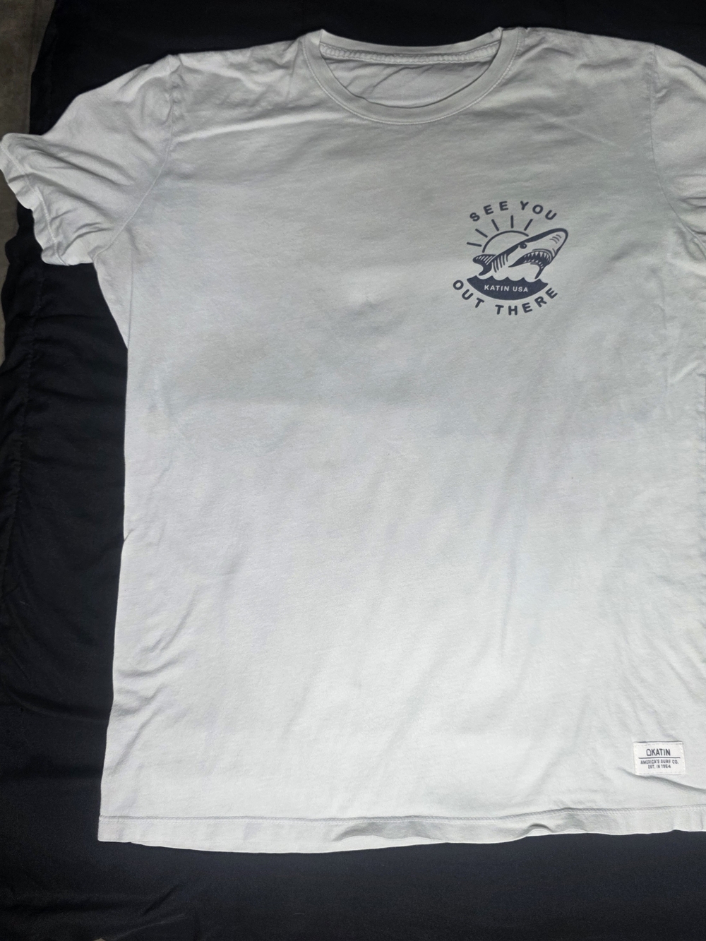 Katin Light Gray 'See You Out There' Shark Tee